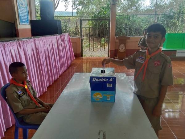 เลือกตั้งประธานนักเรียน